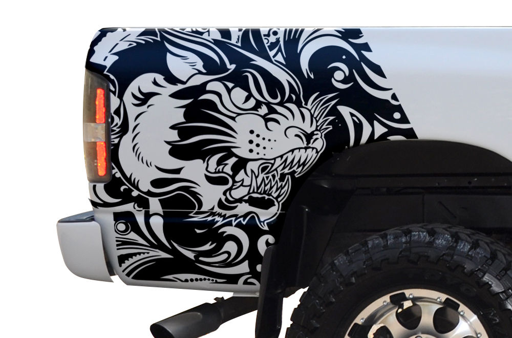 Custom Tiger Body Graphics Decal Kit